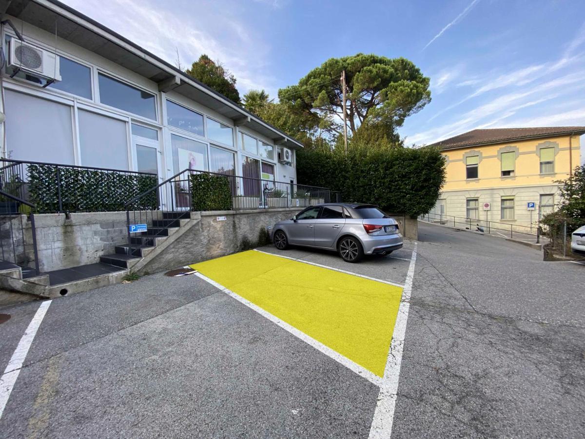 'Cuore Di Rose' Parking - Welcome Set, Netflix, For 4 Persons -By Easylife Swiss Lugano Kültér fotó